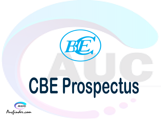 CBE prospectus 2021/2022 CBE prospectus 2021 pdf CBE prospectus postgraduate CBE undergraduate prospectus 2021/2022