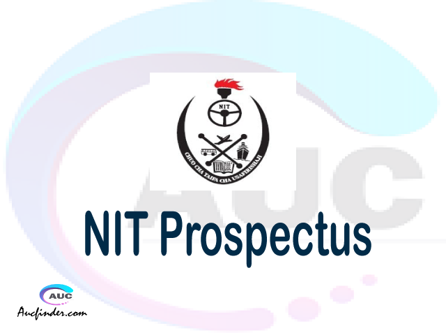 NIT prospectus 2021/2022 NIT prospectus 2021 pdf NIT prospectus postgraduate NIT undergraduate prospectus 2021/2022