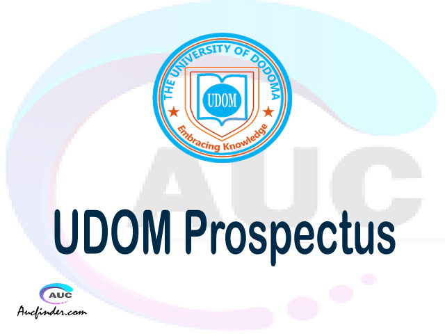 UDOM prospectus 2021/2022 UDOM prospectus 2021 pdf UDOM prospectus postgraduate UDOM undergraduate prospectus 2021/2022