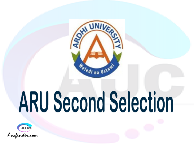 Find ARU second selection - ARU second round selected applicants - ARU second round selection, ARU selected applicants second round, ARU second round selected students