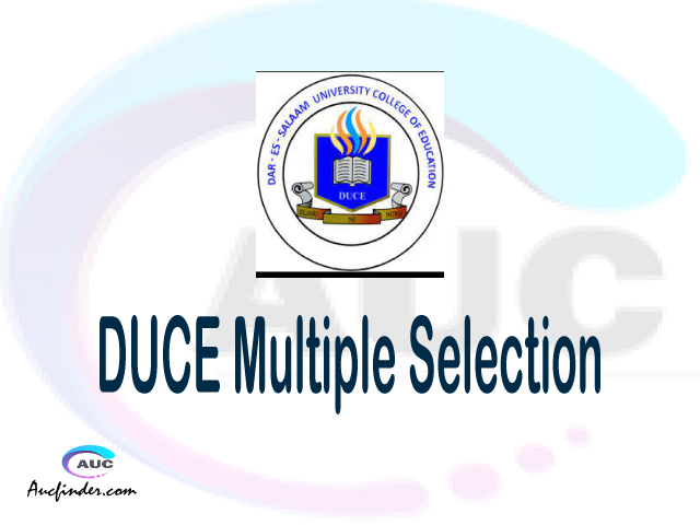 DUCE Multiple selection, DUCE multiple selected applicants, multiple selection DUCE, DUCE multiple Admission, DUCE Applicants with multiple selection