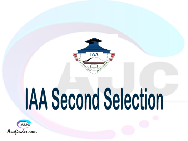 Find IAA second selection - IAA second round selected applicants - IAA second round selection, IAA selected applicants second round, IAA second round selected students