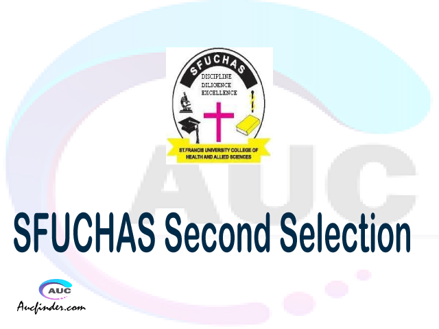 Find SFUCHAS second selection - SFUCHAS second round selected applicants - SFUCHAS second round selection, SFUCHAS selected applicants second round, SFUCHAS second round selected students