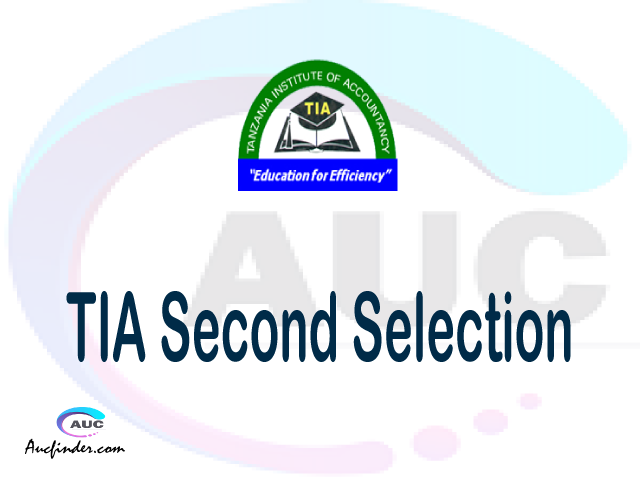 Find TIA second selection - TIA second round selected applicants - TIA second round selection, TIA selected applicants second round, TIA second round selected students