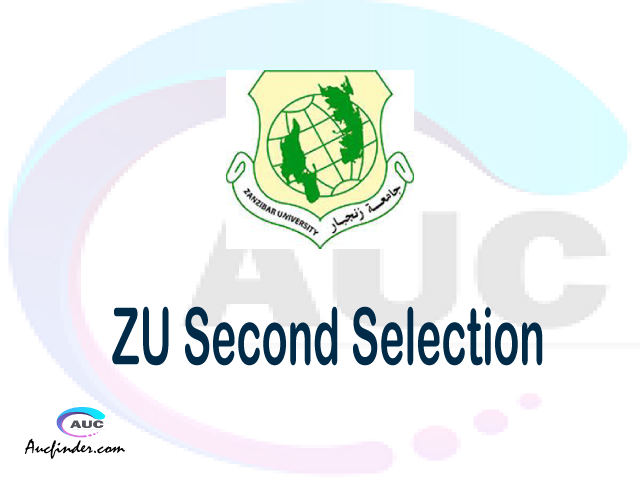 Find Zanzibar University second selection - ZU second round selected applicants - Zanzibar University second round selection, Zanzibar University selected applicants second round, ZU second round selected students