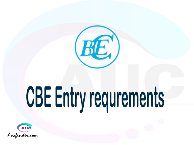 CBE Admission Entry requirements CBE Entry requirements College of Business Education Admission Entry requirements, College of Business Education Entry requirements sifa za kujiunga na chuo cha College of Business Education