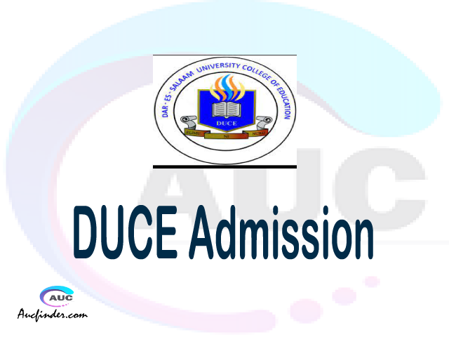Dar es Salaam University College of Education Admission Dar es Salaam University College of Education DUCE Admission