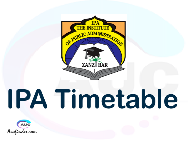 IPA timetable, IPA timetable second semester, STAR IPA timetable semester 2, Second Semester time table, second semester time table,