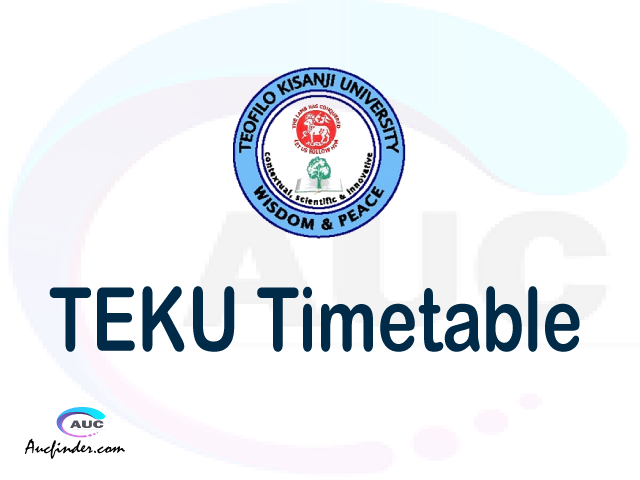 TEKU timetable, TEKU timetable second semester, TAIS TEKU timetable semester 2, Second Semester time table, second semester time table,