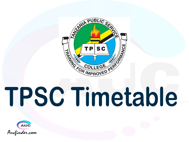 TPSC timetable, TPSC timetable second semester, ARIS TPSC timetable semester 2, Second Semester time table, second semester time table,