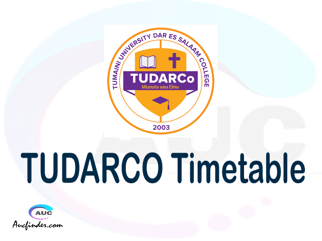 TUDARCO timetable, TUDARCO timetable second semester, OSIM TUDARCO timetable semester 2, Second Semester time table, second semester time table,