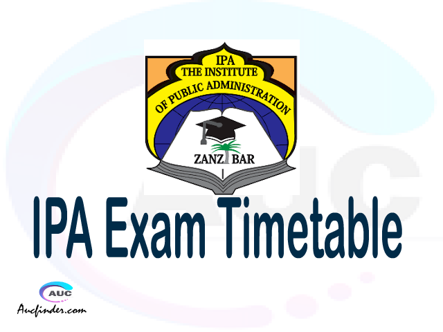 IPA Examination Time Table-, IPA UE timetable, UE timetable IPA, IPA supplementary timetable, IPA UE timetable second semester, IPA supplementary timetable