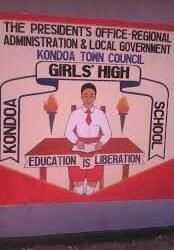 Kondoa Girls Secondary School Details, Results and Contacts