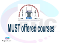 MUST courses 2021, Mbeya University of Science and Technology offered courses, MUST courses and requirements, kozi za chuo kikuu cha Mbeya University of Science and Technology, MUST diploma certificate Undergraduate degree and postgraduate courses
