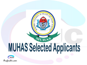 MUHAS selected applicants 2024/24 pdf | Muhimbili University of Health ...