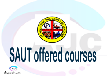 SAUT courses 2021, St. Augustine University of Tanzania College offered courses, SAUT courses and requirements, kozi za chuo kikuu cha St. Augustine University of Tanzania College, SAUT diploma certificate Undergraduate degree and postgraduate courses