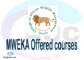 Mweka offered courses 2023
