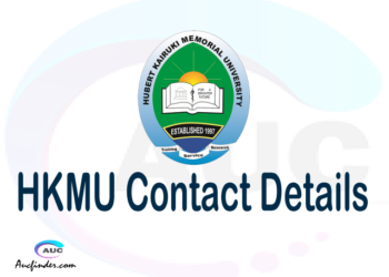 HKMU Contact Address HKMU phone number HKMU address Hubert Kairuki Memorial University contact address Hubert Kairuki Memorial University contact