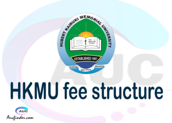 Hubert Kairuki Memorial University (HKMU) fee structure 2021/2022