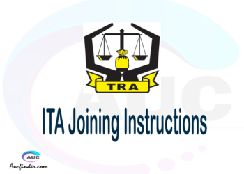 ITA joining instruction pdf 2021/2022 ITA joining instruction pdf ITA joining instruction 2021 Joining Instruction ITA 2021 Institute of Tax Administration joining instructions