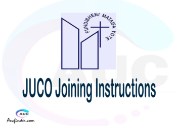 JUCO joining instruction pdf 2021/2022 JUCO joining instruction pdf JUCO joining instruction 2021 Joining Instruction JUCO 2021 Jordan University College joining instructions
