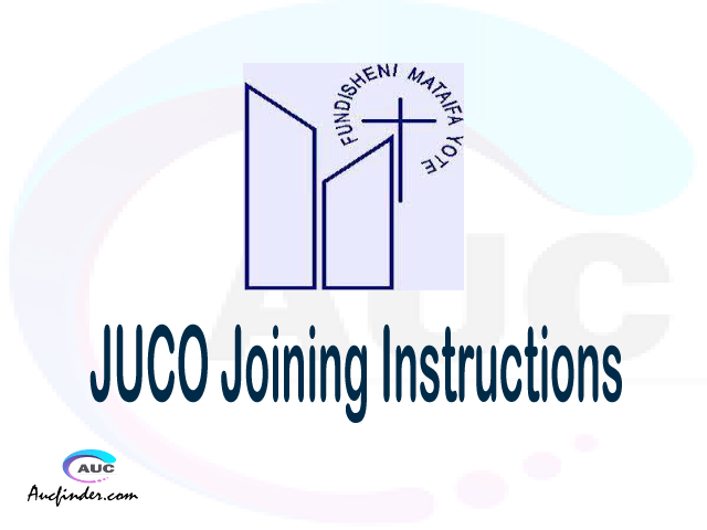 JUCO joining instruction pdf 2021/2022 JUCO joining instruction pdf JUCO joining instruction 2021 Joining Instruction JUCO 2021 Jordan University College joining instructions
