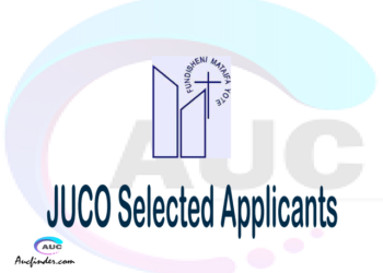JUCO selected applicants 2021/22 pdf, Majina ya waliochaguliwa Jordan University College, Jordan University College selected applicants, Jordan University College JUCO Selected candidates 2021, Jordan University College JUCO Selected students