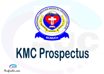 KCMC prospectus 2021/2022 KCMC prospectus 2021 pdf KCMC prospectus postgraduate KCMC undergraduate prospectus 2021/2022