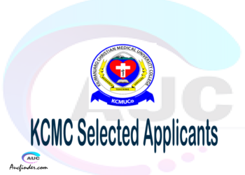 KCMC selected applicants 2021/22 pdf, Majina ya waliochaguliwa Kilimanjaro Christian Medical College, Kilimanjaro Christian Medical College selected applicants, Kilimanjaro Christian Medical College KCMC Selected candidates 2021, Kilimanjaro Christian Medical College KCMC Selected students