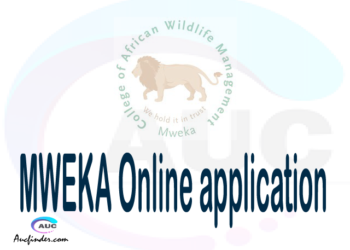 CAWM online application,College of African Wildlife Management Mweka CAWM online application, CAWM Online application 2021/2022, how to apply at CAWM, College of African Wildlife Management Mweka CAWM admission