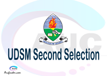 Find UDSM second selection - UDSM second round selected applicants - UDSM second round selection, UDSM selected applicants second round, UDSM second round selected students