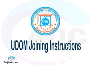 UDOM joining instruction pdf 2021/2022 UDOM joining instruction pdf UDOM joining instruction 2021 Joining Instruction UDOM 2021 University of Dodoma joining instructions