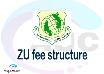 ZU fee structure 2021, Zanzibar University fees, Zanzibar University fee structure, Zanzibar University tuition fees, Zanzibar University (ZU) fee structure