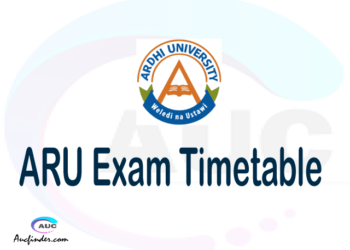 ARU Examination Time Table-, ARU UE timetable, UE timetable ARU, ARU supplementary timetable, ARU UE timetable second semester, ARU supplementary timetable