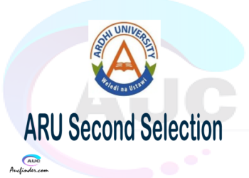 Find ARU second selection - ARU second round selected applicants - ARU second round selection, ARU selected applicants second round, ARU second round selected students