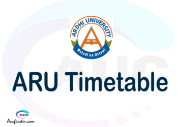 ARU timetable, ARU timetable second semester, ARIS2 ARU timetable semester 2,Second Semester time table, second semester time table,