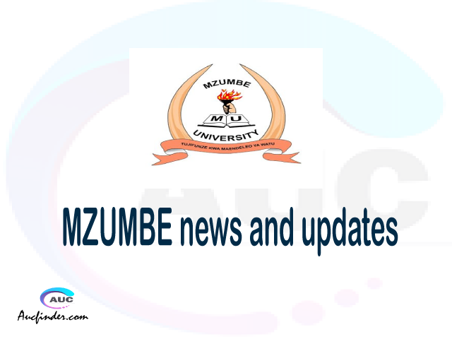 MZUMBE Announcements | MZUMBE Latest Admission News & Notifications