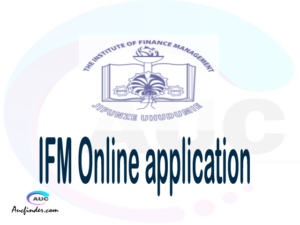 IFM Online application 2024/2024 | IFM admission | Institute of Finance ...