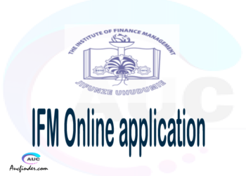 IFM online application, Institute of Finance Management IFM online application, IFM Online application 2021/2022, how to apply at IFM, Institute of Finance Management IFM admission