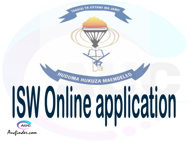 ISW online application, Institute of Social Work ISW online application, ISW Online application 2021/2022, how to apply at ISW