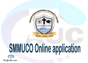 SMMUCO online application, Stefano Moshi Memorial University College SMMUCO online application, SMMUCO Online application 2021/2022, SMMUCO application 2021/2022, Stefano Moshi Memorial University College SMMUCO admission
