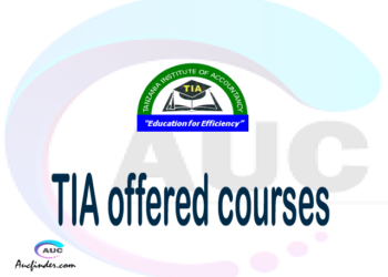 TIA courses 2021, Tanzania Institute of Accountancy offered courses, TIA courses and requirements, kozi za chuo kikuu cha Tanzania Institute of Accountancy, TIA diploma certificate Undergraduate degree and postgraduate courses