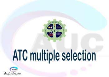ATC Multiple selection, ATC multiple selected applicants, multiple selection ATC, ATC multiple Admission, ATC Applicants with multiple selection