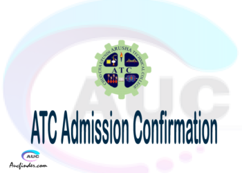 ATC confirmation code, how to confirm ATC admission, ATC confirm admission, ATC verification code, ATC TCU confirmation code - confirm your admission at the Arusha Technical College ATC