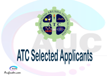 ATC selected applicants 2021/22 pdf, Majina ya waliochaguliwa Arusha Technical College, Arusha Technical College selected applicants, Arusha Technical College ATC Selected candidates 2021, Arusha Technical College ATC Selected students