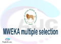 CAWM MWEKA Multiple selection, CAWM MWEKA multiple selected applicants, multiple selection CAWM MWEKA, CAWM MWEKA multiple Admission, CAWM MWEKA Applicants with multiple selection