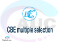 CBE Multiple selection, CBE multiple selected applicants, multiple selection CBE, CBE multiple Admission, CBE Applicants with multiple selection