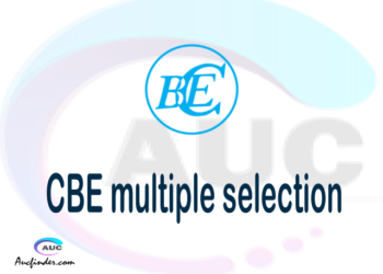 CBE Multiple selection, CBE multiple selected applicants, multiple selection CBE, CBE multiple Admission, CBE Applicants with multiple selection