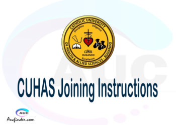 CUHAS joining instructions pdf CUHAS joining instructions pdf CUHAS joining instruction Joining Instruction CUHAS Catholic University of Health and Allied Sciences joining instructions