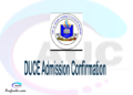 DUCE confirmation code, how to confirm DUCE admission, DUCE confirm admission, DUCE verification code, DUCE TCU confirmation code - confirm your admission at the Dar es Salaam University College of Education DUCE
